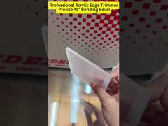 45° eğimli kenar için akrilik levha