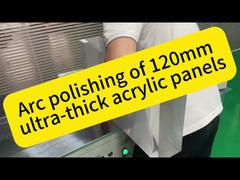 120 mm ekstra kalın akrilik levhalar için arkı cilalayın