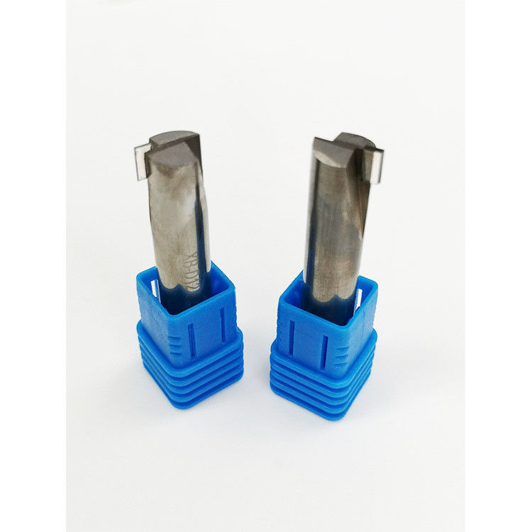 Akrilik Parlatma NC İşleme İçin Kaplamalı Elektrikli Taşınabilir Metal PCD Freze Ucu