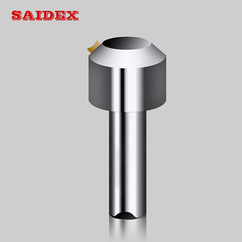 Fabrika Tedariki Yüksek Kaliteli Akrilik Kesme Makinesi Özel Cnc Tek Kristal Elmas Pah Kırma Frezeleme Aracı Akrilik/PS İçin