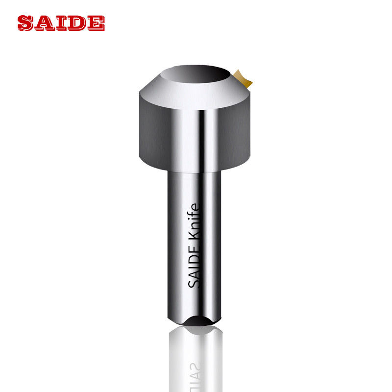 Fabrika Tedariki Yüksek Kaliteli Akrilik Kesme Makinesi Özel Cnc Tek Kristal Elmas Pah Kırma Frezeleme Aracı Akrilik/PS İçin