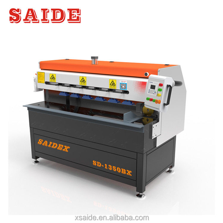 1350mm Çalışma Uzunluğu Akrilik Elmas Parlatma Makinesi ve Bant Beslemeli Akrilik Kenar Parlatma Makinesi
