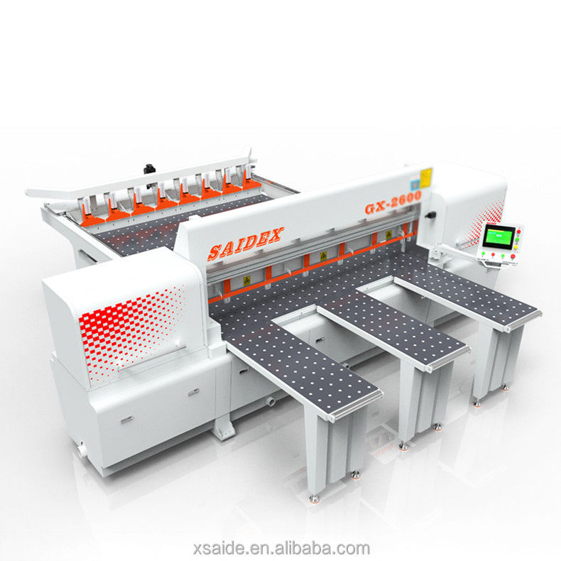 GX-2600 Otomatik Orta Kalınlıklı Taşlar CNC Çapraz Kesme Testereleri Akrilik ve Işık Rehberi Panelleri İçin Elektronik Kesme Testereleri