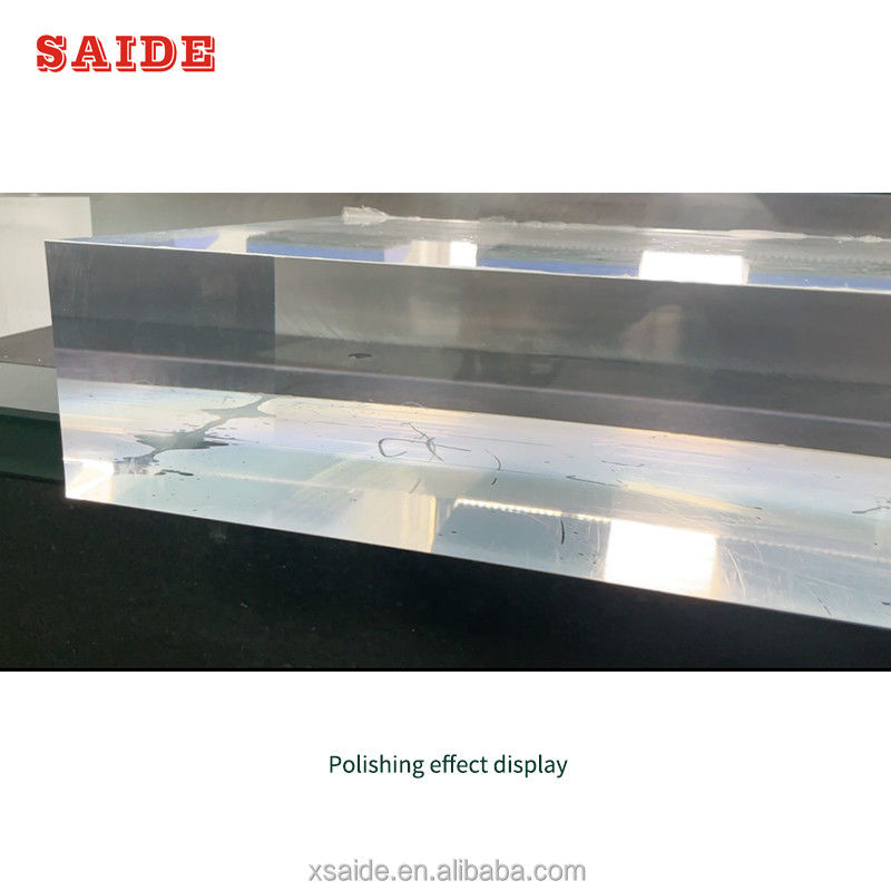 1000mm Küçük Boyutlu Akrilik Çift Yan Kenarlı Poliş Makinesi Çin'de Yapılmış PMMA/PS/Light Guide Plate için SAIDE Elmas Poliş makinesi