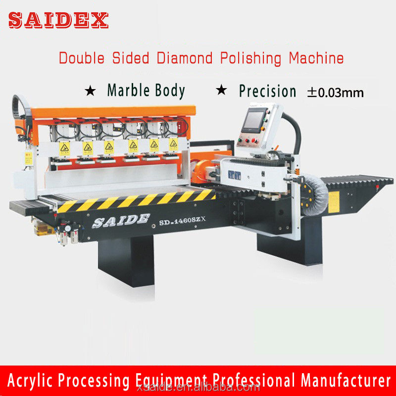 Akrilik Yüksek Hızlı - Çift Taraflı Parlatıcı Hassas İşleme İçin 0.1-1.5mm Kesme Derinliği