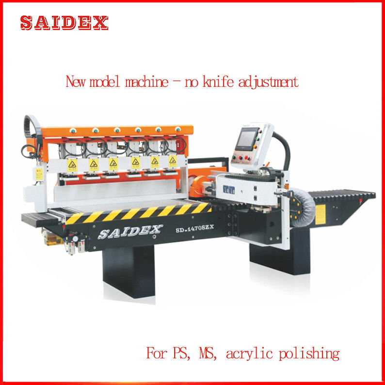2022 Sıcak Satış Sd-1470Szx Otomatik Elmas Kesme Ve Poliş Makinesi Sade Akrilik 0-60 Derece Beveled Edge Poliş Makinesi