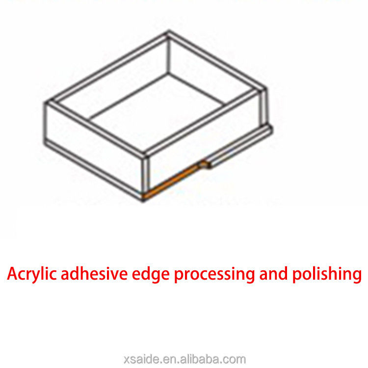 SD-XB1065 Akrilik Pah Kırma Makinesi Vurgu 45-60 derece Akrilik Pah Kırma Makinesi PC PS PP Plastik Levhalar İçin