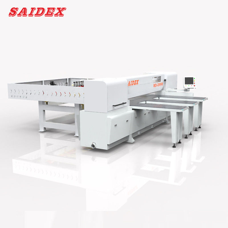 SAIDE Yüksek hassasiyetli otomatik akrilik kesme testere makinesi 2600mm kesme uzunluğu ve 13KW güç