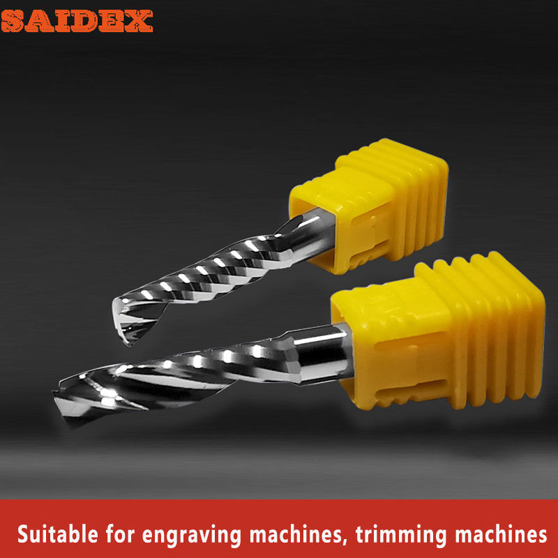 Pratik CNC freze kesme araçları Endüstriyel Akrilik CNC Çamfer Aracı Akrilik Yüksek Hızlı Kesme