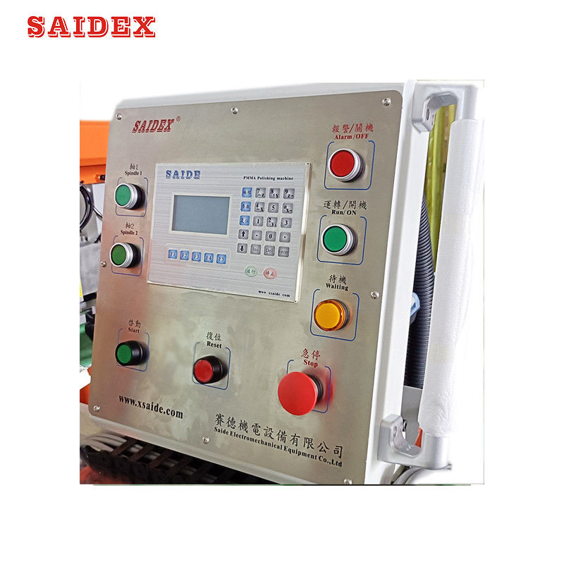 Akrilik Yüksek Hızlı Çift Taraflı Polisher Precision Processing için 0.1-1.5mm Kesme Derinliği