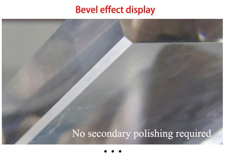 2022 Yeni Dongguan Fabrikası Tedarik Yarım Otomatik 1000mm Çalışma Uzunluğu Kenar Parlak Elmas Poliş Makinesi Akrilik için