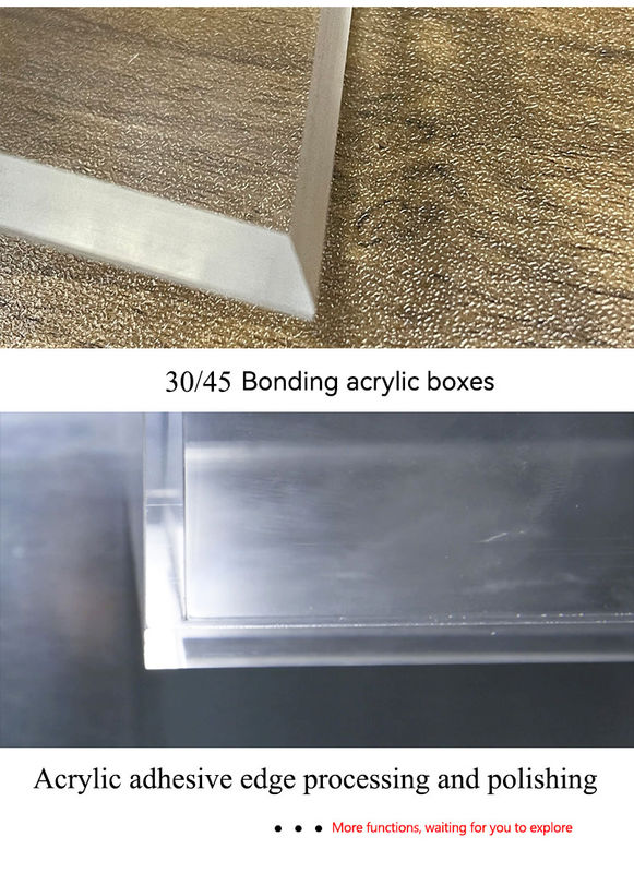 3kw Servo Motor Driven 1350mm Acrylic Edge Polisher PMMA/PS/PCPlastic Polishing Machines