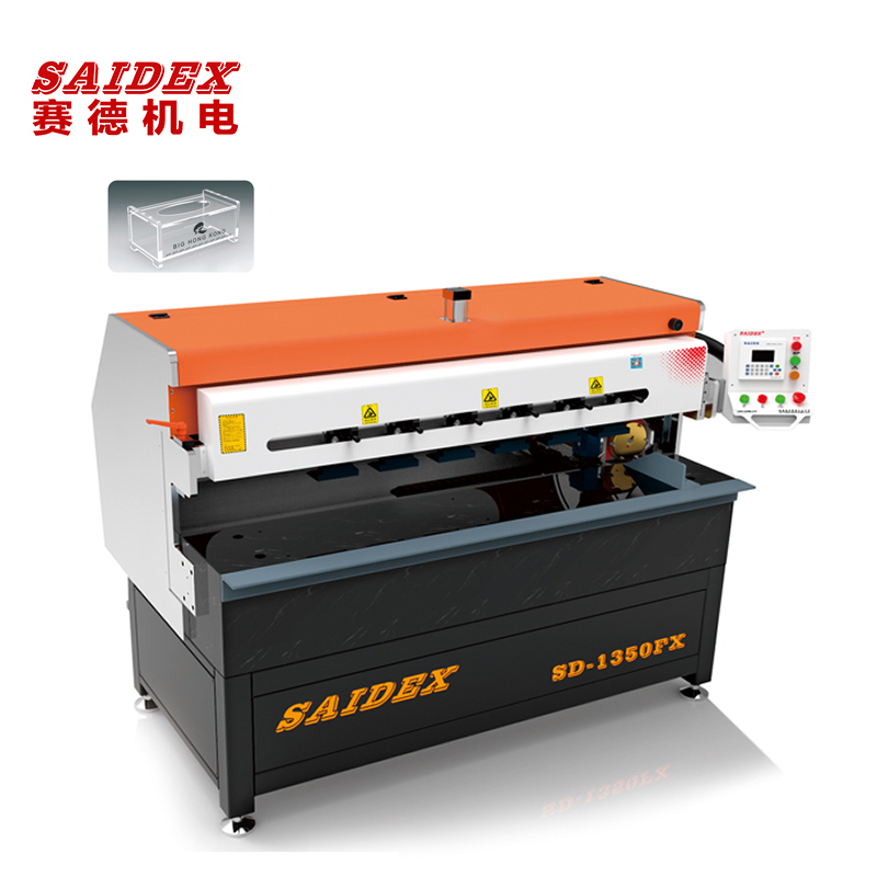 SD-1350FX Yüksek Hızlı Akrilik Parlatma Makinesi Servo Sürücü Elmas Kenar Parlatıcı PMMA Plastik Levha için