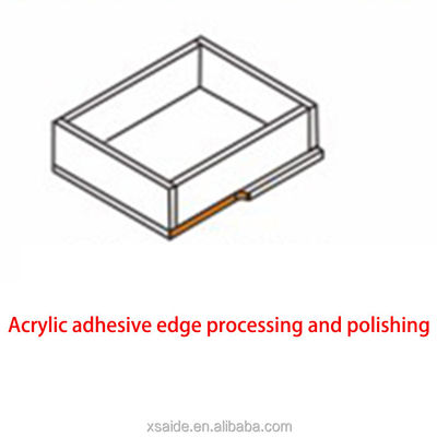 SD-XB1065 Akrilik Pah Kırma Makinesi Vurgu 45-60 derece Akrilik Pah Kırma Makinesi PC PS PP Plastik Levhalar İçin