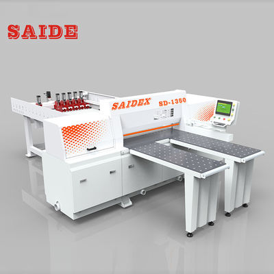 1350mm Doğruluk Akrilik Kesme Makinesi Gördü Kalınlığı 60mm 11kw