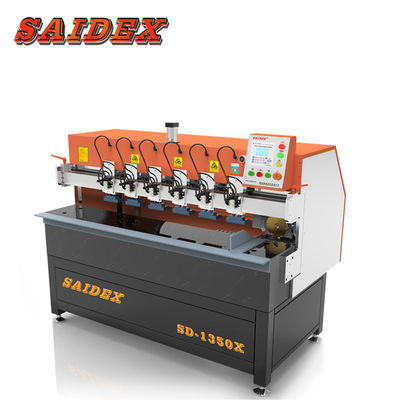 CE sertifikası 380V Power SAIDE Akrilik cilalama makinesi 1350mm İşleme uzunluğu PMMA cilalayıcı Kesme cilalama makinesi
