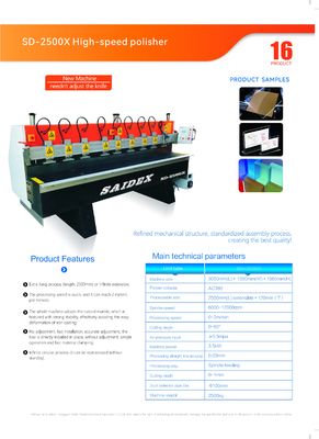 Alevsiz cilalama makinesi Makineler Üreticisi Dongguan Yeni Tip Horizontal Elektrikli Elmas Cilalama Makinesi Plexiglas için